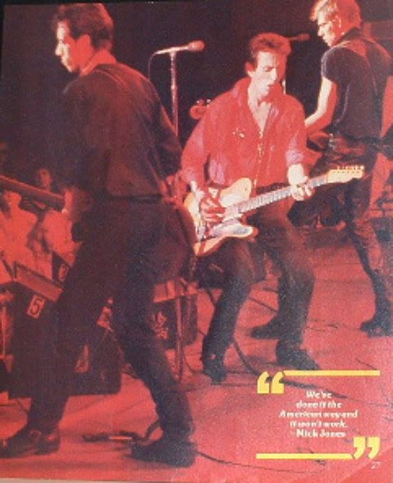 The Clash Live - Boston Orpheum - Wednesday 19th September